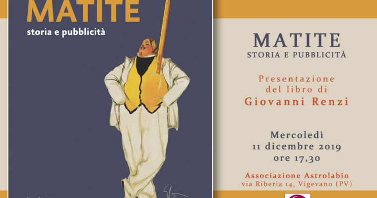 MATITE: storia e pubblicità – con l’autore Giovanni Renzi