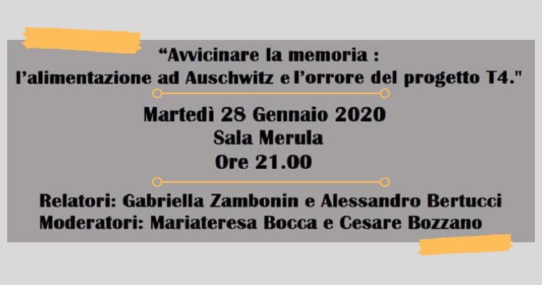 Avvicinare la memoria: l’alimentazione ad Auschwitz e l’orrore del progetto T4