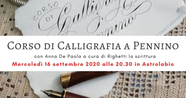 Corso di Calligrafia con Anna de Paola