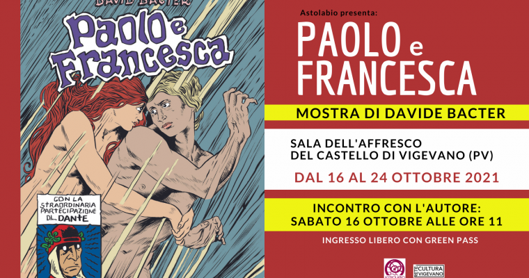 Paolo e Francesca – Mostra di Davide Bacter