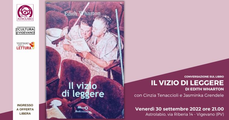 Conversazioni sul libro: IL VIZIO DI LEGGERE