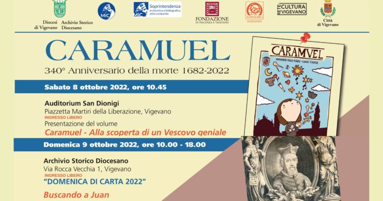 Presentazione del libro: Caramuel – alla scoperta di un Vescovo geniale e mostra di Manoscritti all’Archivio storico Diocesano