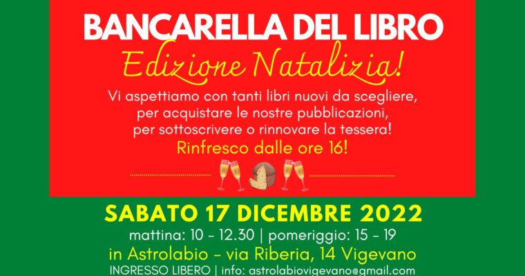 Bancarella del libro… edizione Natalizia!