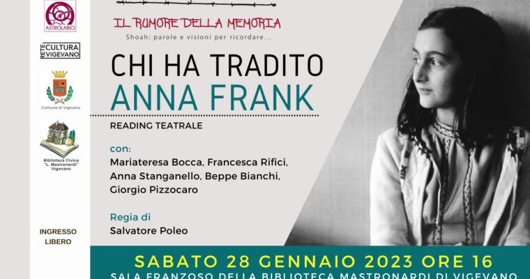 CHI HA TRADITO ANNA FRANK?