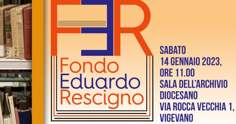 PRESENTAZIONE DEL FONDO EDUARDO RESCIGNO