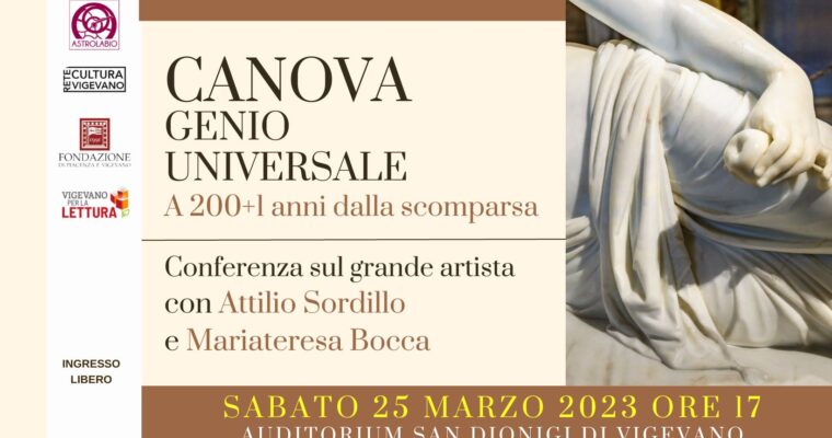 CONFERENZA: CANOVA GENIO UNIVERSALE