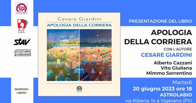 APOLOGIA DELLA CORRIERA: presentazione del libro di Cesare Giardini