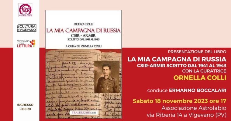 Presentazione del libro “La mia campagna di Russia” a cura di Ornella Colli