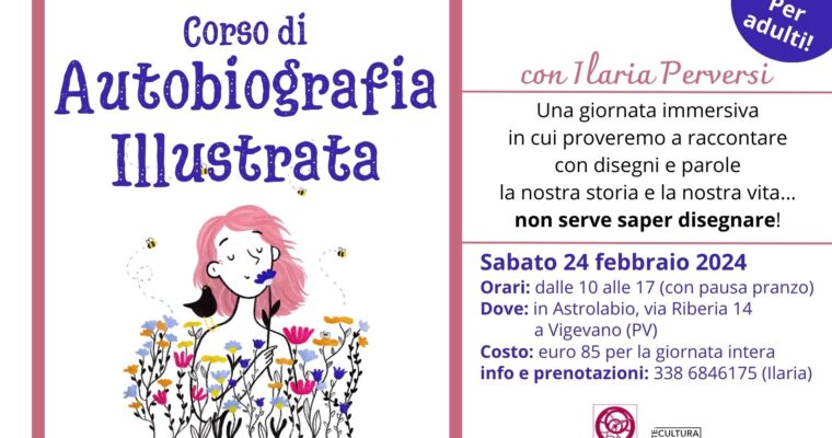 CORSO DI AUTOBIOGRAFIA ILLUSTRATA