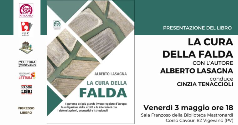 Presentazione del libro “La cura della falda” di ALberto Lasagna